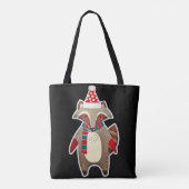 Holiday Raccoon Tasche (Rückseite)