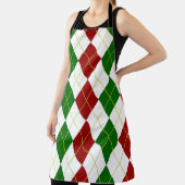 Holiday Raute Allover Print Schürze (InSitu)