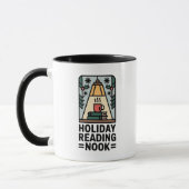 Holiday Reading Nook Coffee Tasse (Links)