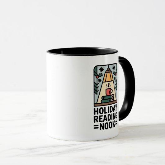 Holiday Reading Nook Coffee Tasse (VorderseiteRechts)