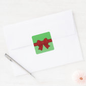 Holiday Red Bow Stickers (Umschlag)