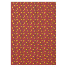 Holiday Red Gold Stripe Bells Christmas