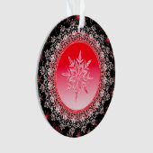 Holiday Red Ice Ornament (Vorderseite)