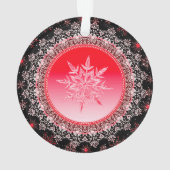Holiday Red Ice Ornament (Rückseite)