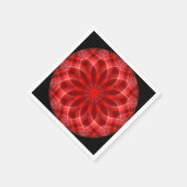 Holiday Red Serviette (Ecke)