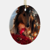 Holiday Regale Keramik Ornament (Rechts)