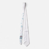 Holiday Reindeer Personalisierte Krawatte (Rückseite)