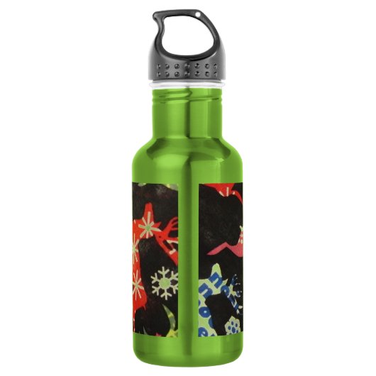 Holiday Reindeer Trinkflasche (Rückseite)