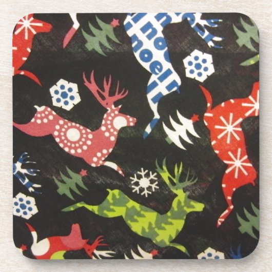 Holiday Reindeer Untersetzer (Vorderseite)