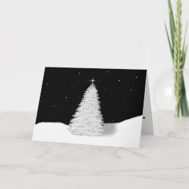 Holiday Remembrance Large Font Christmas Card Feiertagskarte