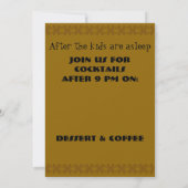 Holiday Rendezvous Card by RoseWrites Einladung (Rückseite)