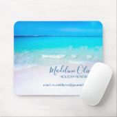 Holiday Rental Blue Ocean Sky Informationen Mousepad (Mit Mouse)