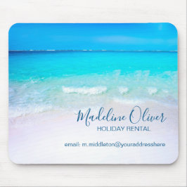 Holiday Rental Blue Ocean Sky Informationen Mousepad