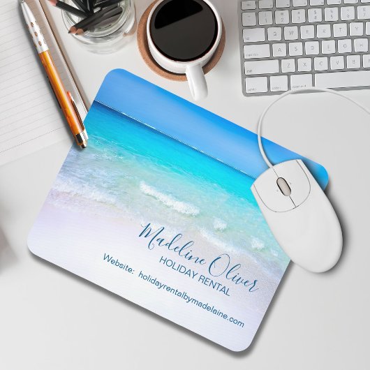Holiday Rental Blue Ocean Sky Informationen Mousepad