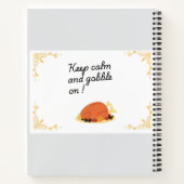 Holiday Rezepte Spiralheft Notizblock (Rückseite)