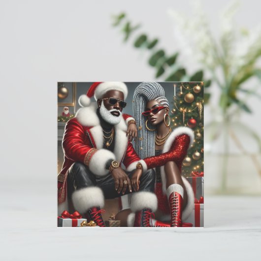 Holiday Royalty Einladung (Stehend Vorderseite)