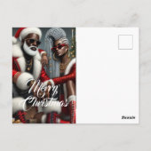 Holiday Royalty Postcard Postkarte (Rückseite)