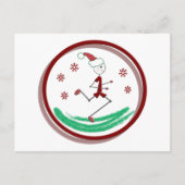 Holiday Runner Typen Postkarte (Vorderseite)
