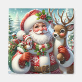 Holiday Santa Magnet (Vorne)