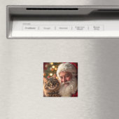 Holiday Santa Magnet (In Situ (Geschirrspüler))