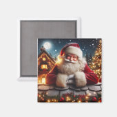 Holiday Santa Magnet (Vorderseite/Rückseite)