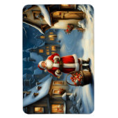 Holiday Santa Magnet (Vertikal)