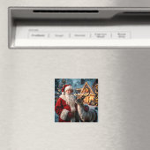 Holiday Santa Magnet (In Situ (Geschirrspüler))