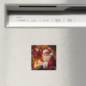 Holiday Santa Magnet (In Situ (Geschirrspüler))