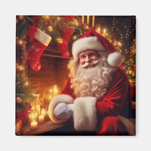 Holiday Santa Magnet (Vorne)