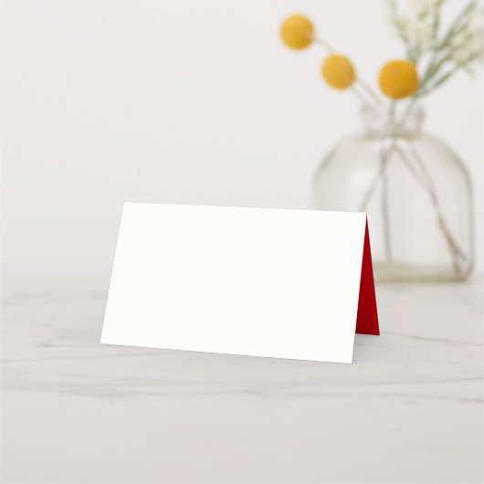Holiday Santa Name Platzkarte (Rückseite)