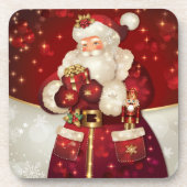Holiday Santa Untersetzer Set (Vorderseite)