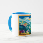 Holiday Schwimmen Tasse (Vorderseite Links)