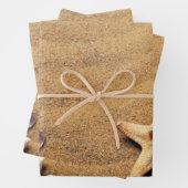 Holiday Seashells Beach Geschenkpapier Set (Beispiel)