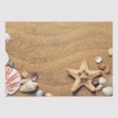 Holiday Seashells Beach Seidenpapier (Vorderseite)