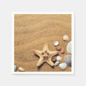 Holiday Seashells Beach Serviette (Vorderseite)