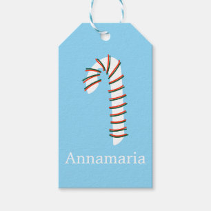 Holiday Season Artistic Candy Cane Geschenkanhänger