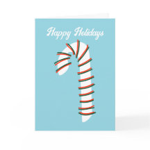 Holiday Season Artistic Candy Cane Gruß