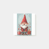 Holiday Season Gnome Post-it Klebezettel (Vorderseite)