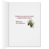 Holiday season squirrel card (Innen (Rechts))