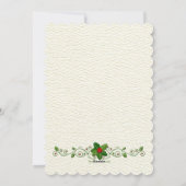 Holiday Sentiments Card Feiertagskarte (Rückseite)