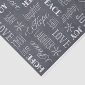 Holiday Sentiments Holiday Wrapping Tissue Paper Seidenpapier (Ausschnitt)