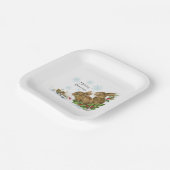 "Holiday Sessings" Paper Tellers Weihnachten Pappteller (Gewinkelt)