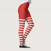 Holiday Sexy Elf Leggings Candy Cane Weihnachten (Rechts)