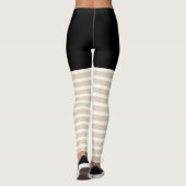 Holiday Sexy Elf Leggings Candy Cane Weihnachten (Rückseite)