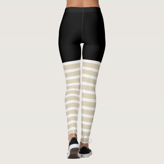 Holiday Sexy Elf Leggings Candy Cane Weihnachten (Rückseite)