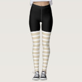 Holiday Sexy Elf Leggings Candy Cane Weihnachten (Vorderseite)