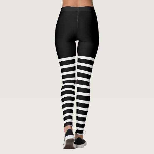 Holiday Sexy Elf Leggings Candy Cane Weihnachten (Rückseite)