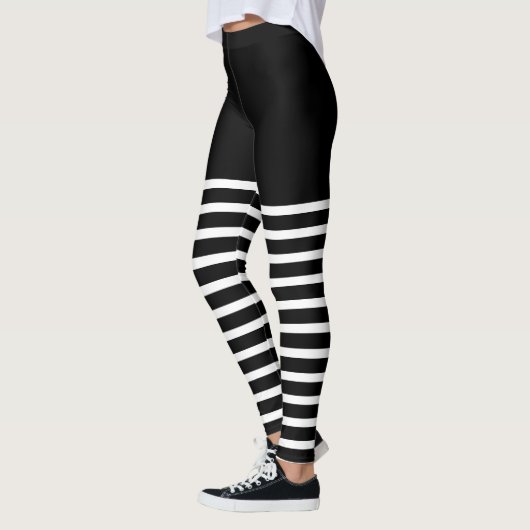 Holiday Sexy Elf Leggings Candy Cane Weihnachten (Links)