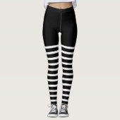 Holiday Sexy Elf Leggings Candy Cane Weihnachten (Vorderseite)