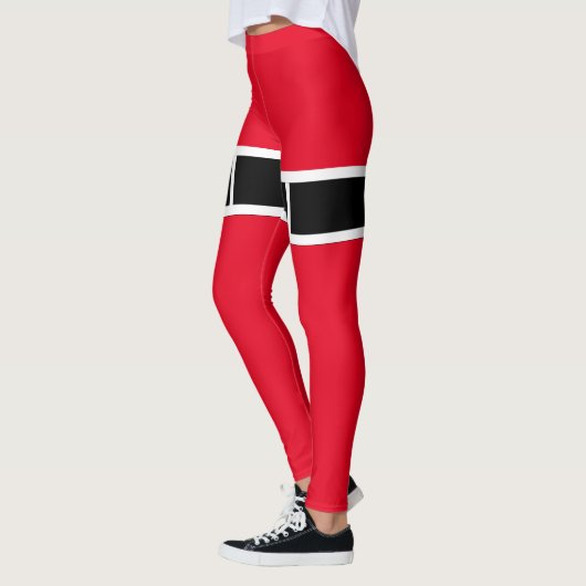 Holiday Sexy Elf Leggings Candy Cane Weihnachten (Links)